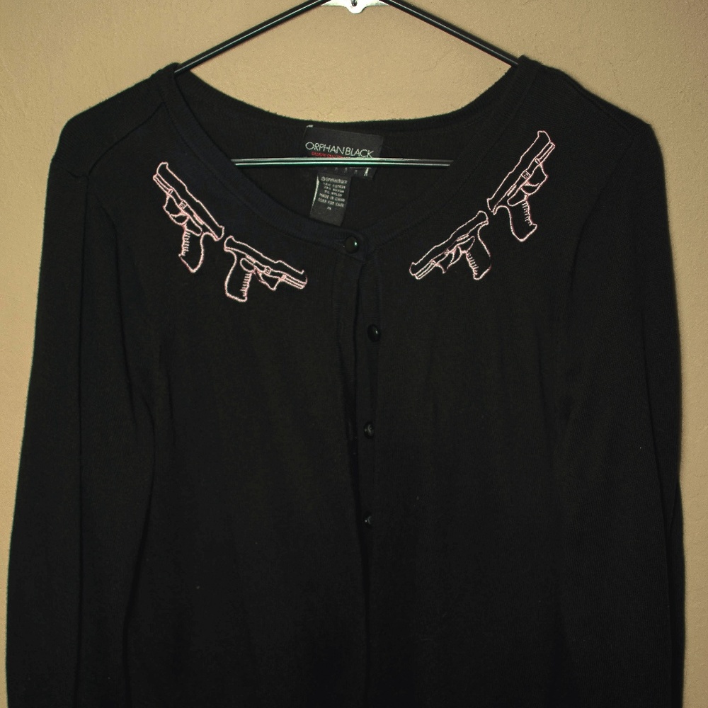 ORPHAN BLACK HOT TOPIC CARDIGAN